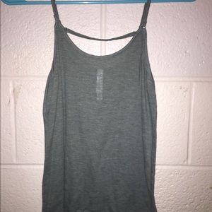 Green tank top